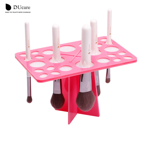 DUcare 1 Set  Makeup Brushes Stand Acrylic Dry Brushes Holders - Ducare