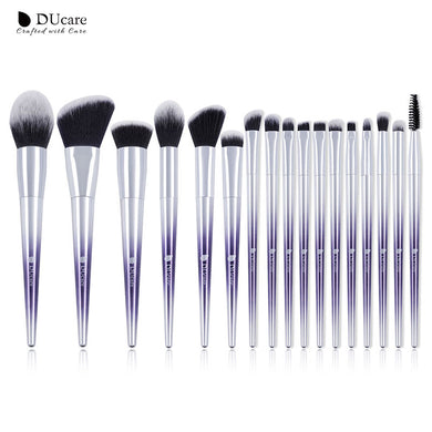 DUcare 17 PCS Makeup Brushes Set Foundation Powder Eyeshadow Eyebrow - Ducare