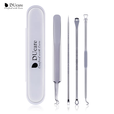 DUcare 4 PCS Acne Blackhead Removal Needles Stainless Steel - Ducare