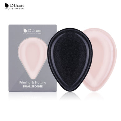 DUcare 2 PCS Silicone Sponge Cosmetic Puff Dual Side Jelly Powder - Ducare